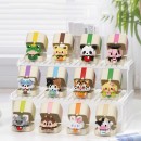 熊猫小狗動物積木玩具禮盒