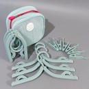 Folding Clothes Hanger With Storage Bag, Travel Clothes Drying Rack