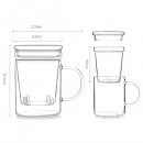 Glass Cup with Infuser