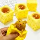 Mouse Cheese Stress Relief Toy