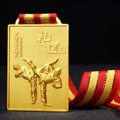 Taekwondo Metal Medal