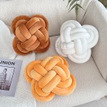 兩股編織絨面中國結抱枕