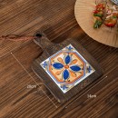 陶瓷實木杯墊隔熱墊 陶瓷實木杯墊隔熱墊