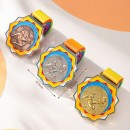 足球金属奖牌