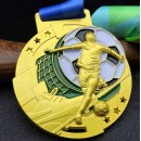 Football Metal Medal