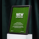 仿真草坪獎牌(牌匾)