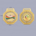 Rotating swimming Medal