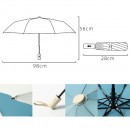 Three-folding Auto Umbrella