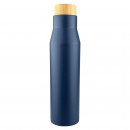 20OZ Double-layer Vacuum Inner 304 Stainless Steel Bamboo Lid Thermos Cup