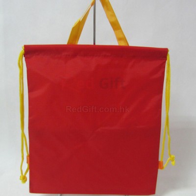 Nylon drawstring bag