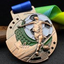 Football Metal Medal