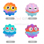 Stress-relief venting ball squeeze toy