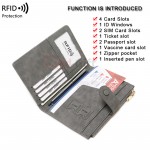 Pu RFID Passport Case