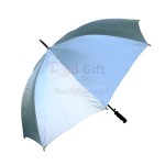 30寸純色單層抗UV自動開直桿太陽傘
