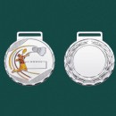 Badminton Metal Medal