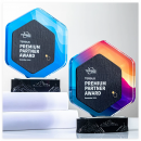 Crystal Marble Trophy