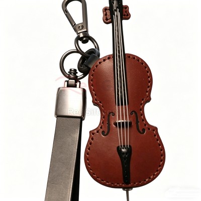 Violin Keychain