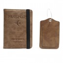 Passport Covers and Luggage Tags Gift Set