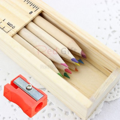 12色木盒彩色鉛筆