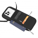 Crossbody ID card storage bag and mobile phone bag