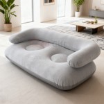 户外充气扶手懒人沙发