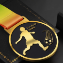 Football Metal Medal