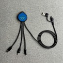 五合一發光LOGO充電線