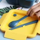 便攜帶餐具飯盒