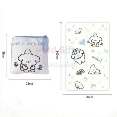 Digital printed handle pillow blanket Digital printed handle pillow blanket