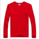 Pure Color Long Sleeve Polo Shirt