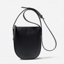 Leather Shoulder Bucket Bag