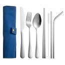 Stainless Steel Tableware with Bag