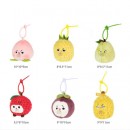 毛絨捏捏樂吐泡泡水果解壓掛件 毛絨捏捏樂吐泡泡水果解壓掛件