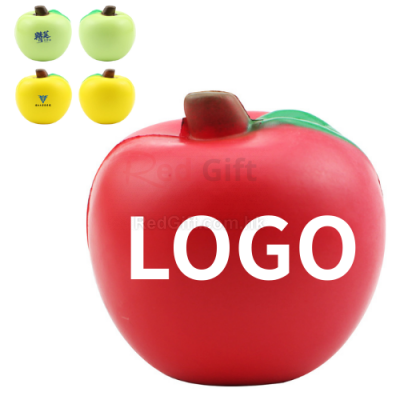 Apple stress ball squeeze toy