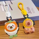 Capybara pendant keychain