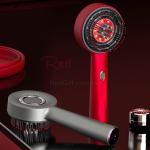 頭皮電動按摩梳生髮儀紅光養髮梳