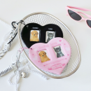 Card case pendant keychain