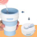 便攜式伸縮折疊水杯