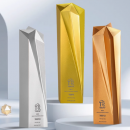 Aluminum Alloy Brushed Trophy