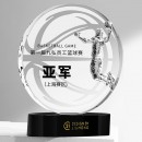 Basketball Crystal Trophy