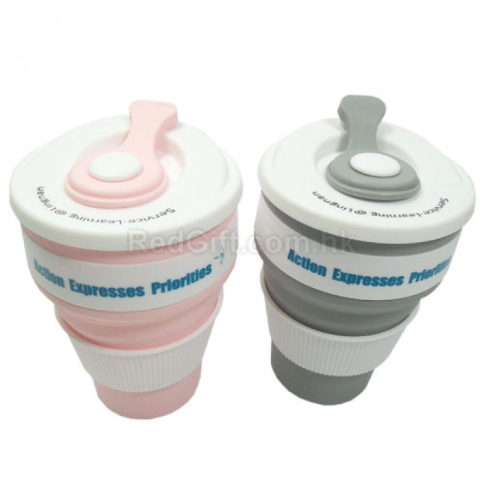 折叠硅胶咖啡杯-岭南大学