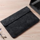 Frosted Ultra-Thin Faux Leather Laptop Bag