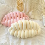 毛毛虫编织坐垫