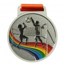 Colorful Volleyball Medal