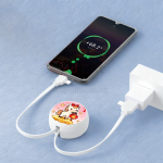 快充四合一伸縮數據線