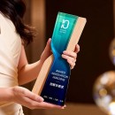 Wood Crystal Trophy