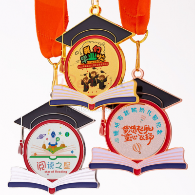 Graduation Metal Medal