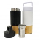 Bamboo Stainless Steel Thermal Mug