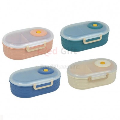 Solid Color 1000ml Large Capacity Lunch box