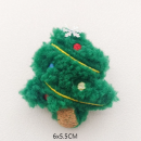 圣诞毛绒胸针/挂件